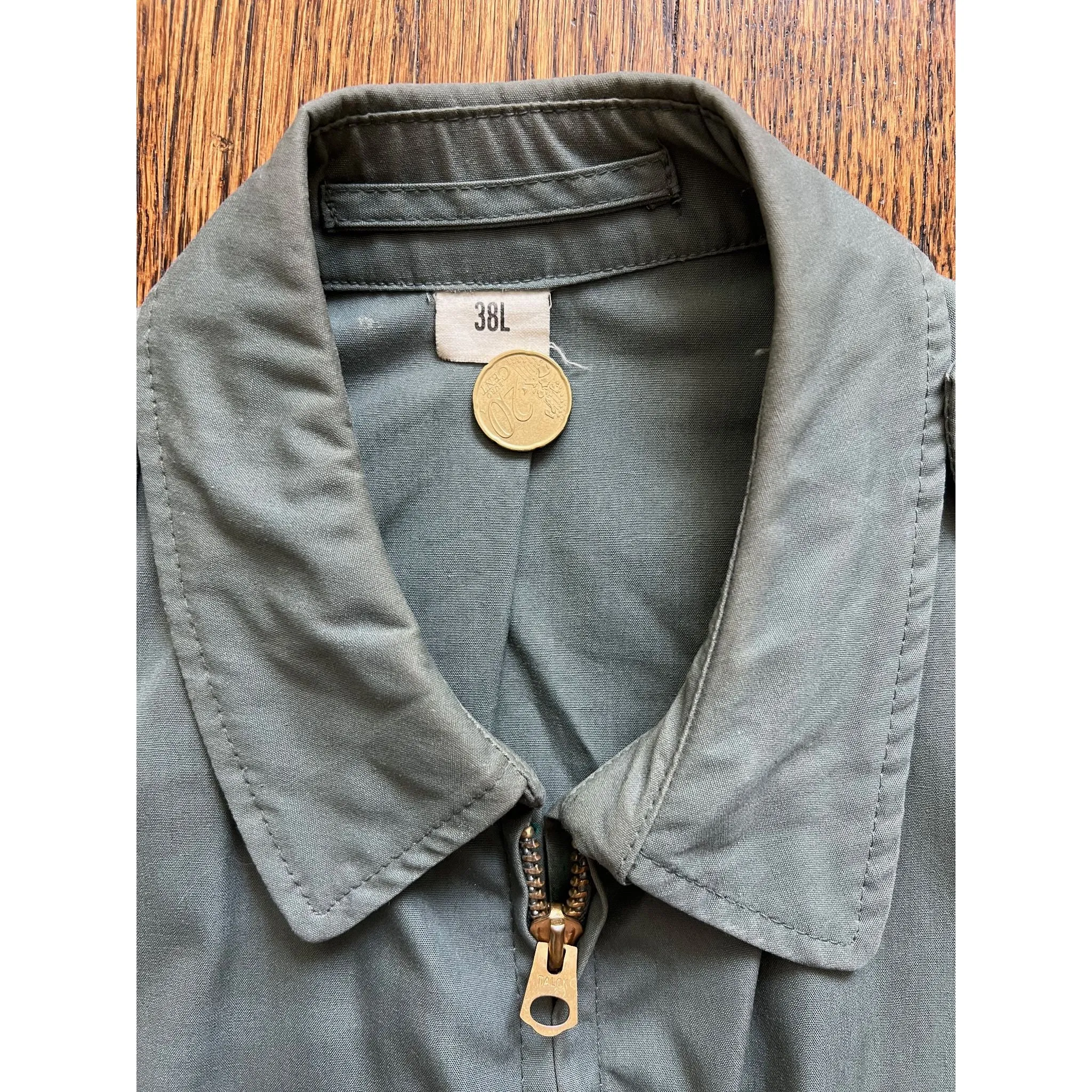 1970 Vietnam War Army Green Water Repellent Jacket AG 274