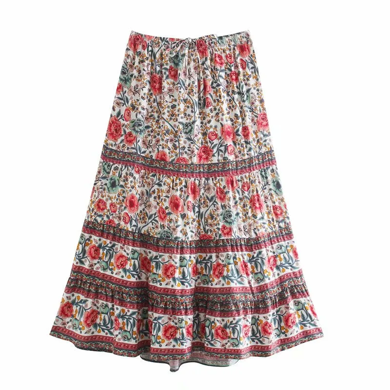 Arlo Girl Bohemian Maxi Skirt