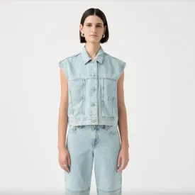 Blake Cropped Vest | Haze
