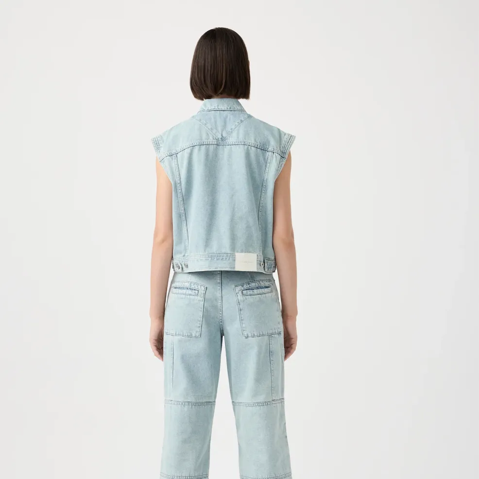 Blake Cropped Vest | Haze