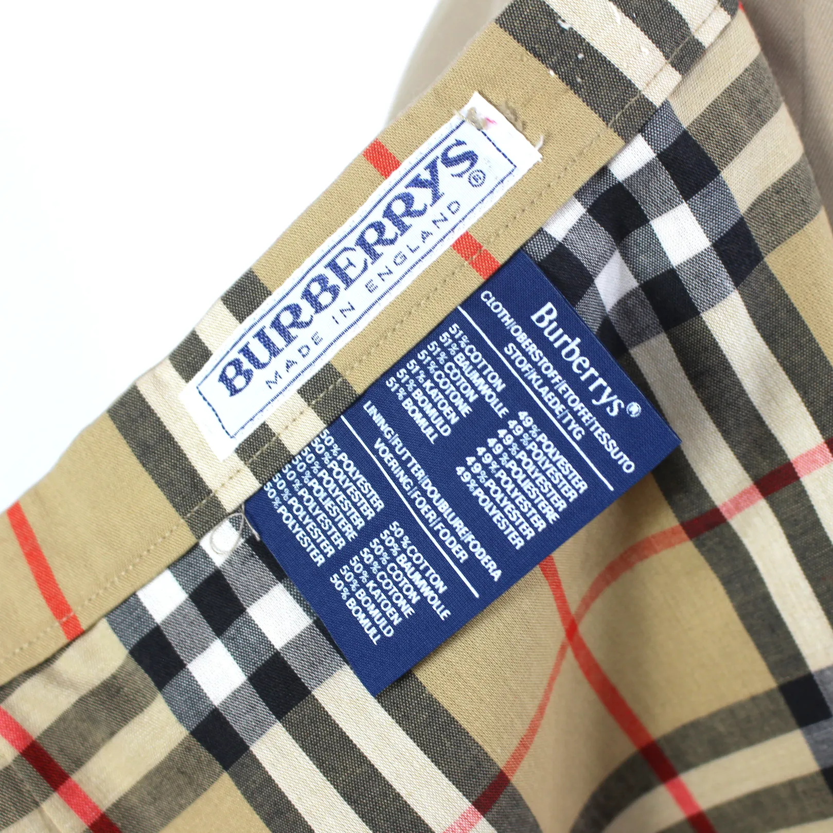 Burberrys Wrap Reversible Skirt