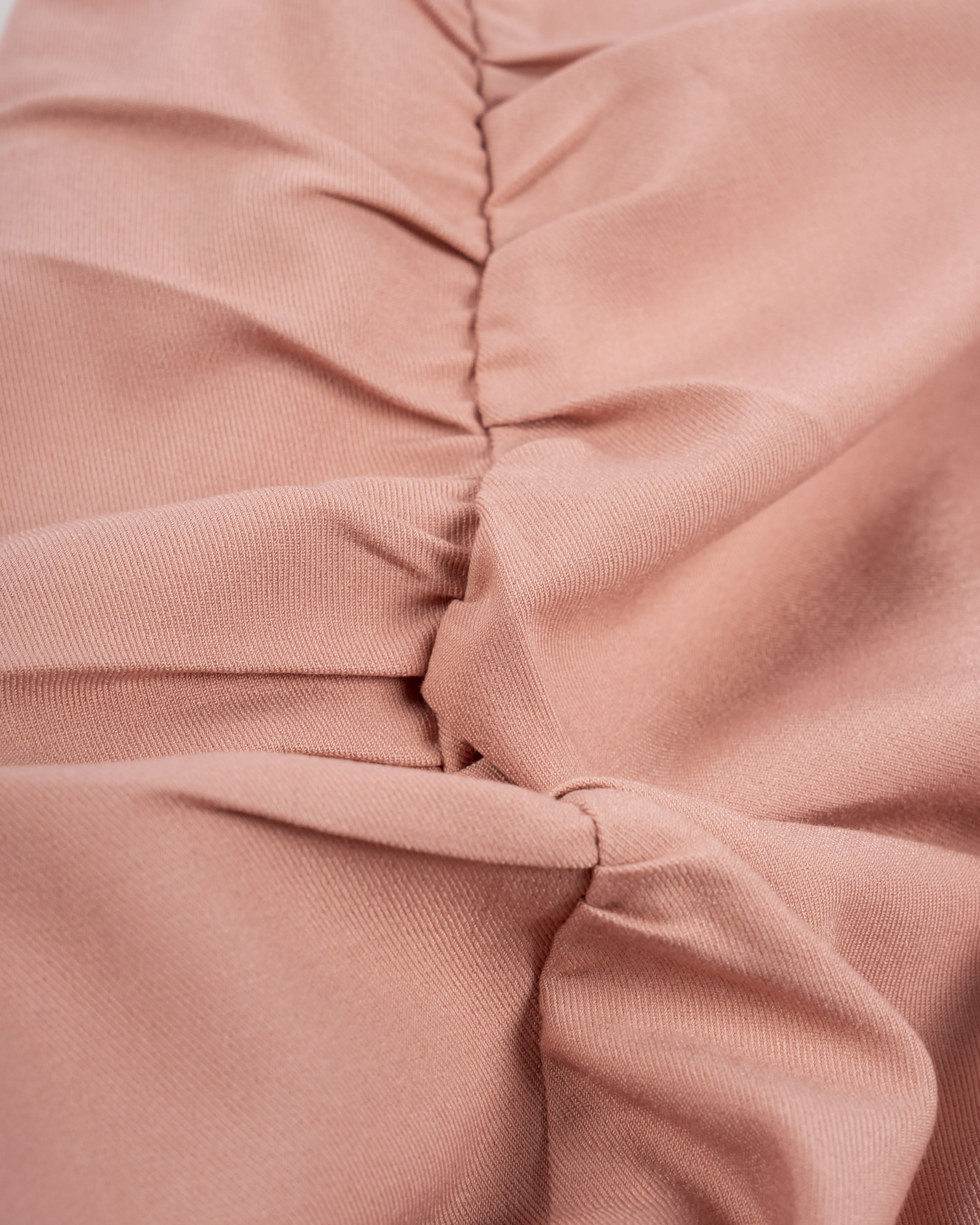 Erica Gathered A-Line Skirt (Pink)