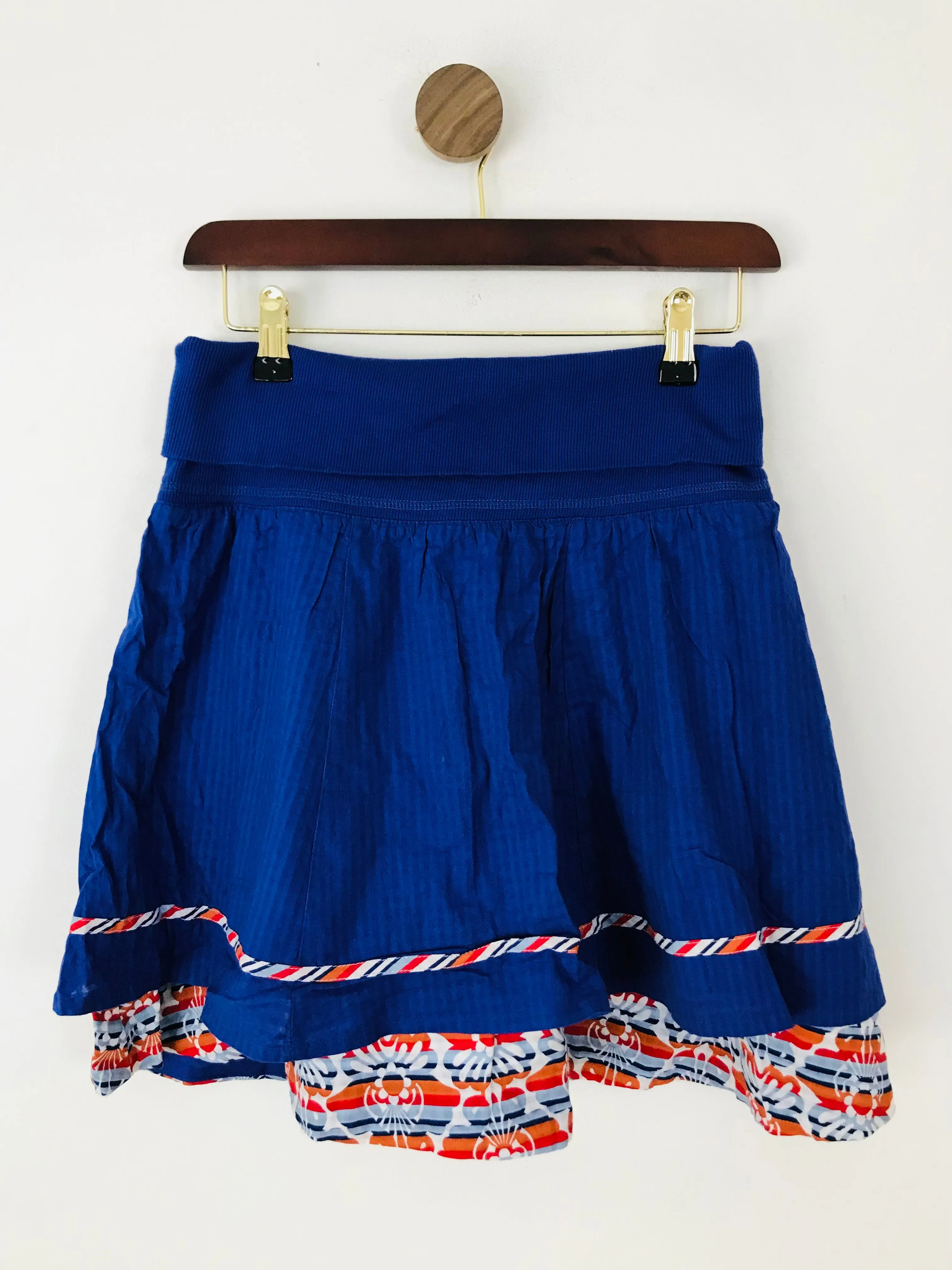 Fat Face Women's Voyage Beach A-Line Skirt NWT | UK10 | Blue