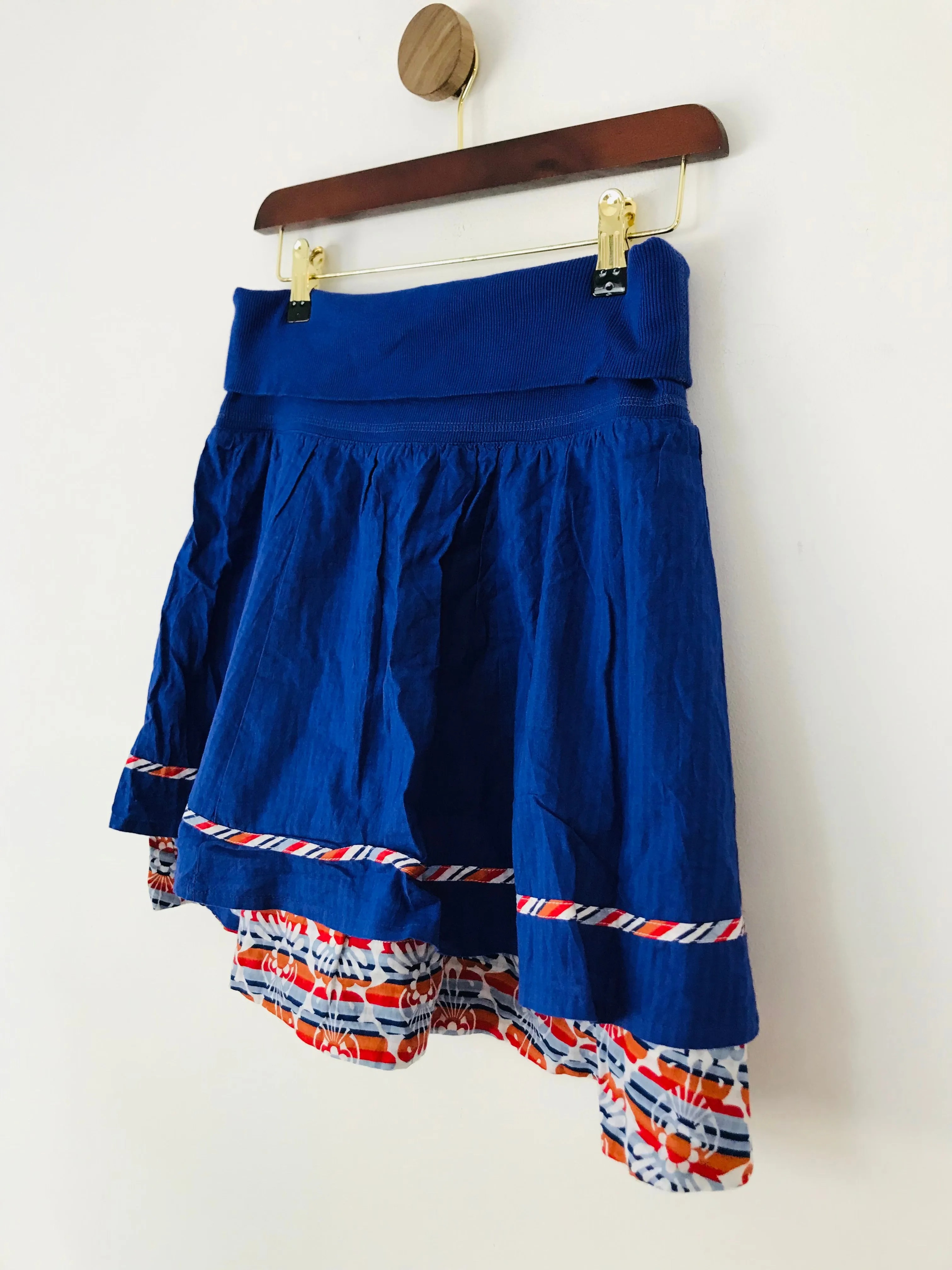 Fat Face Women's Voyage Beach A-Line Skirt NWT | UK10 | Blue