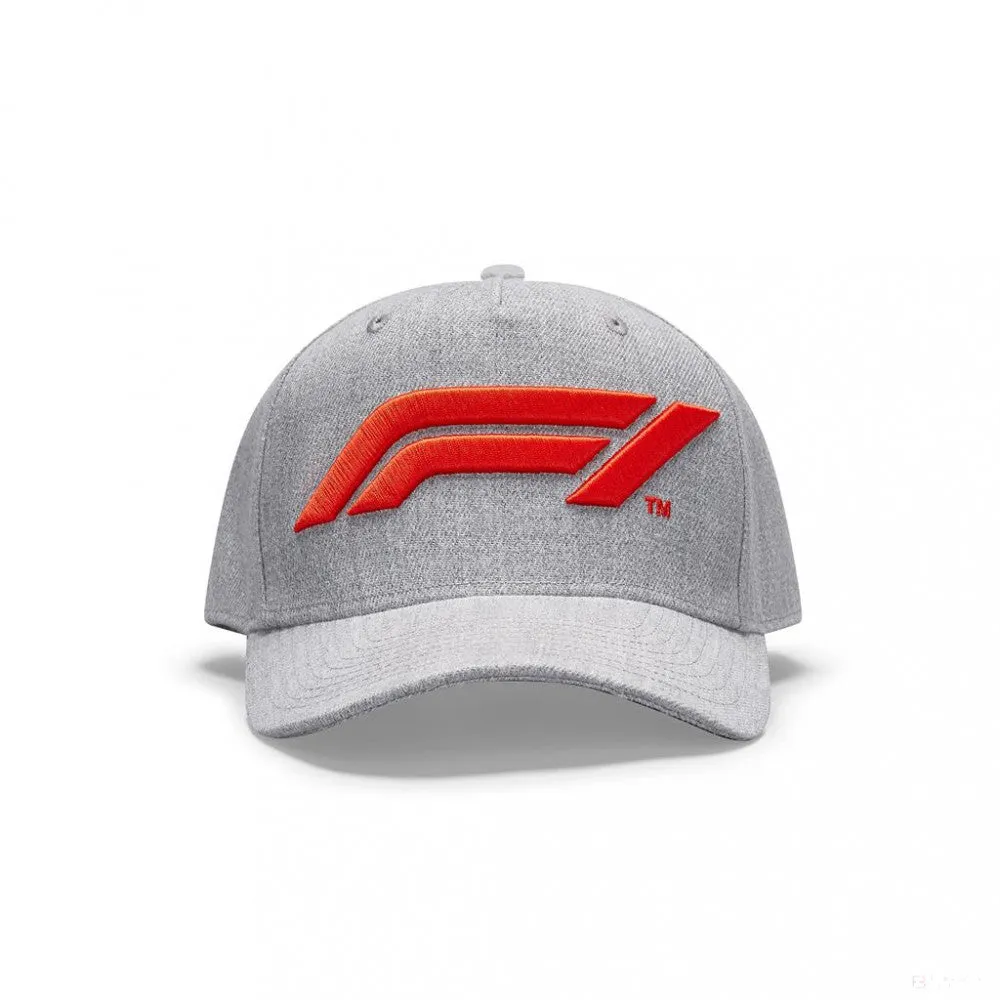 Formula 1 Baseball Cap, Formula 1 Logo, Grey, 2020
