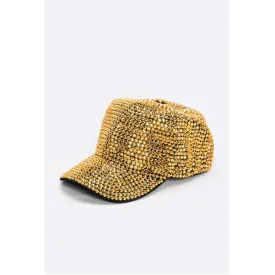 Full Stone Iconic Gold Cap