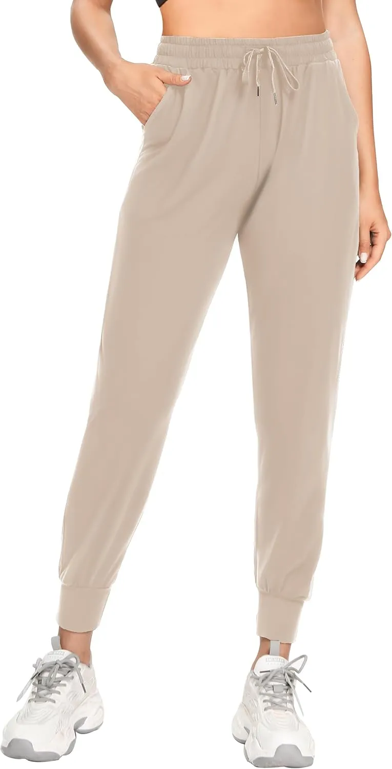 FULLSOFT Sweatpants for Women with Pockets-Womens Joggers Yoga Lounge Pants Relaxed-fit Leggings for Cycling Workout Running