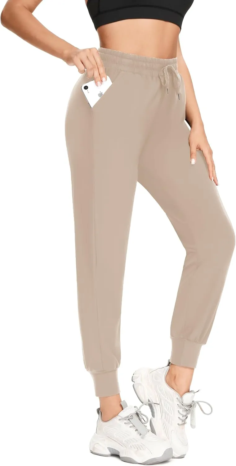 FULLSOFT Sweatpants for Women with Pockets-Womens Joggers Yoga Lounge Pants Relaxed-fit Leggings for Cycling Workout Running