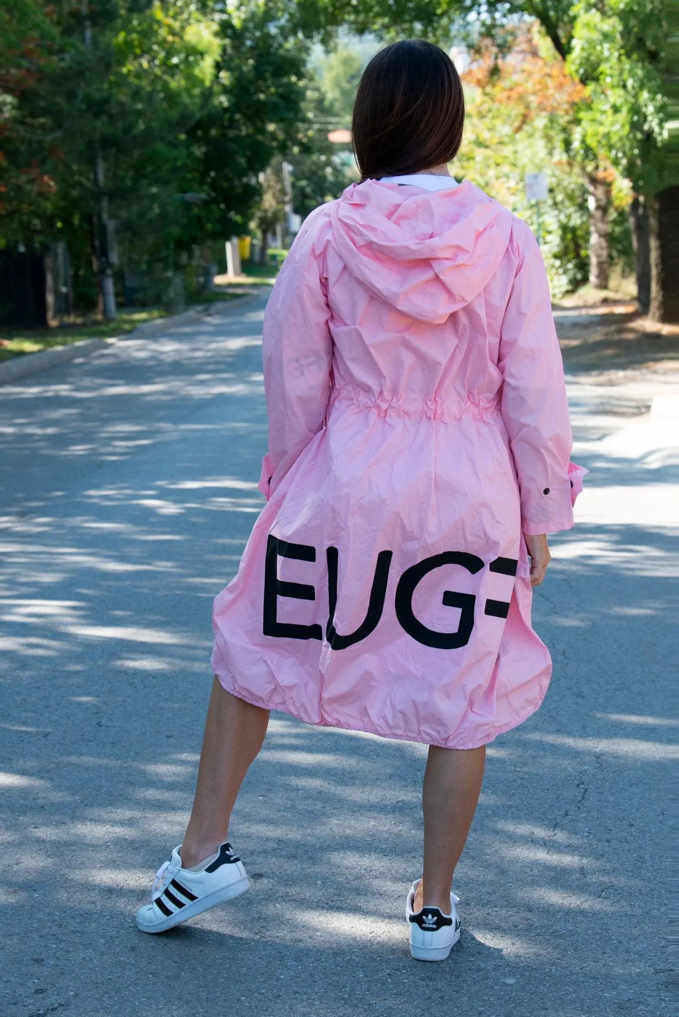 Hooded Raincoat EUGF ON SALE