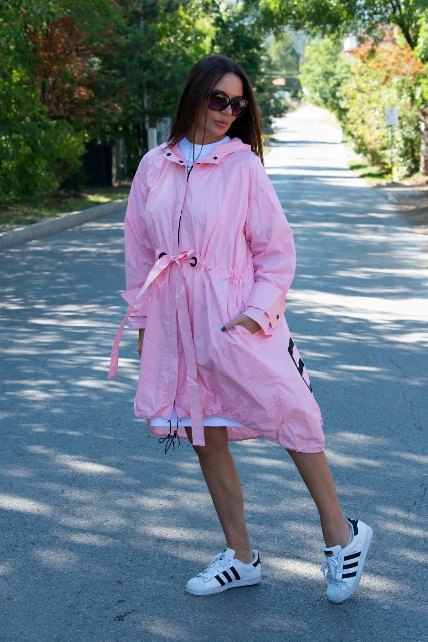 Hooded Raincoat EUGF ON SALE
