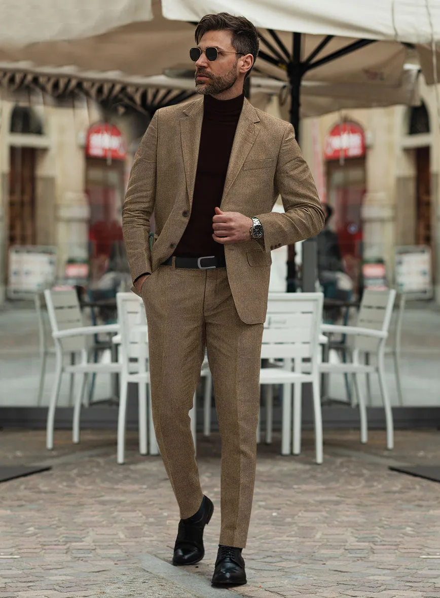 Italian Linen Irish Brown Suit