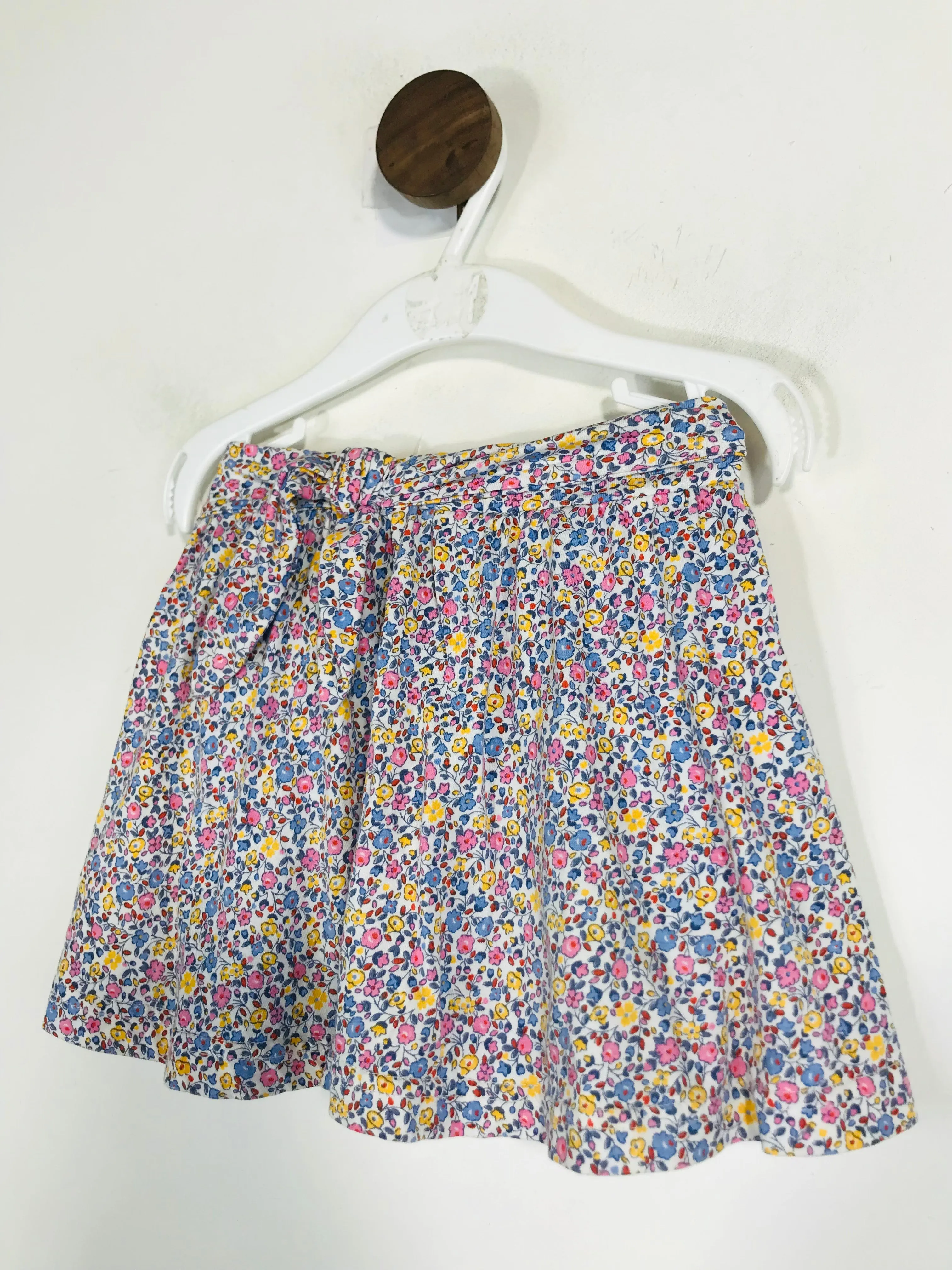Jojo Maman Bébé Kid's Floral Bow A-Line Skirt | 12-18 Months | Multicoloured