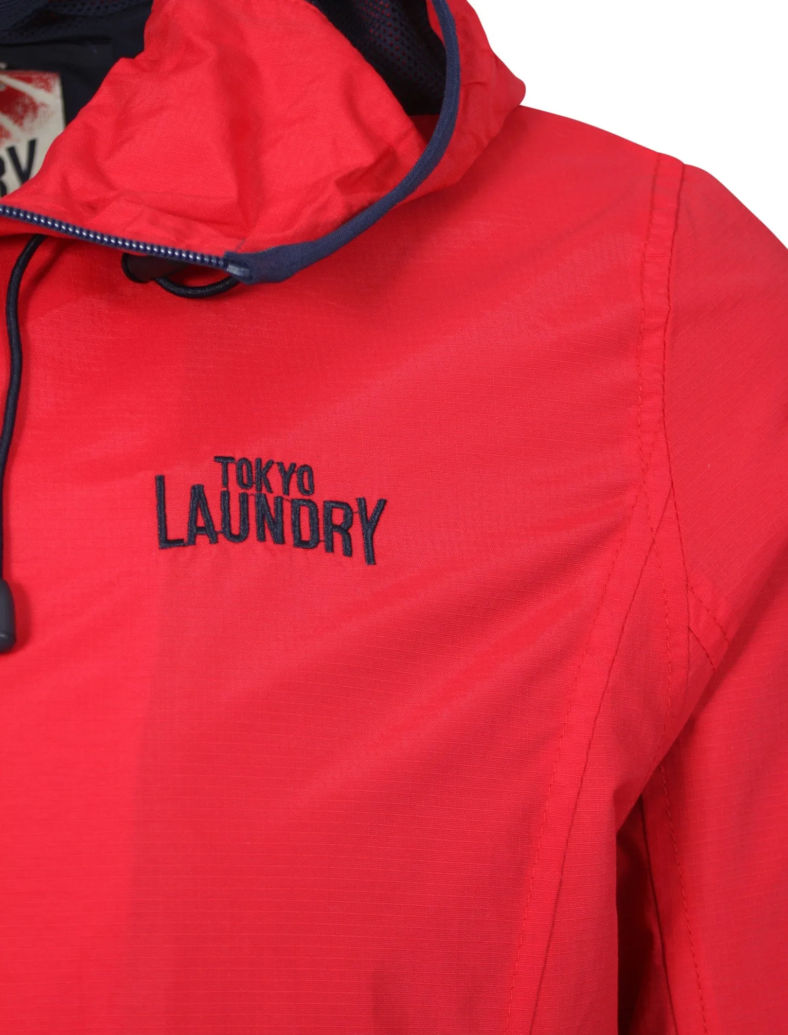 Karakoran Hooded Jacket in Red - Tokyo Laundry