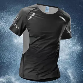 Men's Quick-Dry Sports T-Shirt – Breathable, Oversized & Stylish