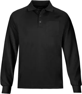 MOHEEN Men's Pique Polo Shirts Dry Fit UPF 50  Long Sleeve Golf Shirt Big and Tall M-6XL
