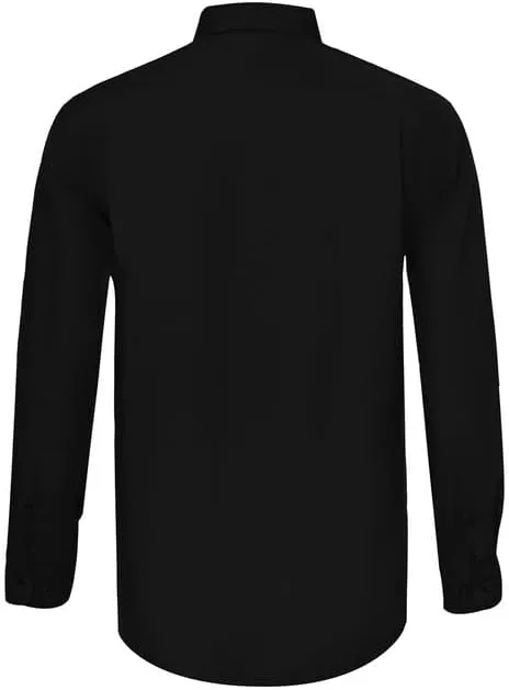 PASHARTUK Wrinkle Free Regular Fit Mens Button Down Shirts Long Sleeve Dress Shirts for Men