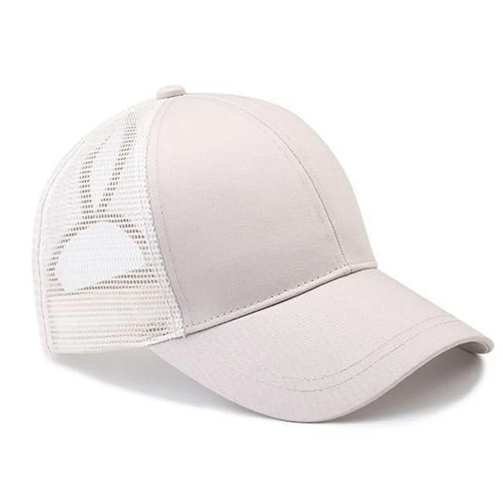 Ponytail Baseball Cap - Various Colors!