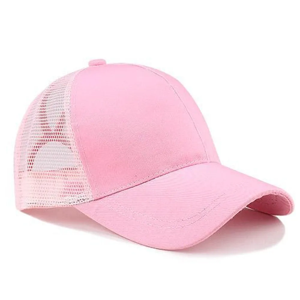 Ponytail Baseball Cap - Various Colors!