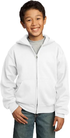 Port & Company - Essential Fleece Full-Zip Hooded Sweatshirt. PC90ZH