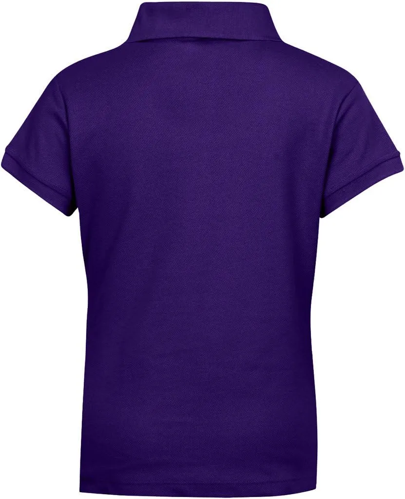 Premium Wear Girls Short Sleeve Polo Shirts
