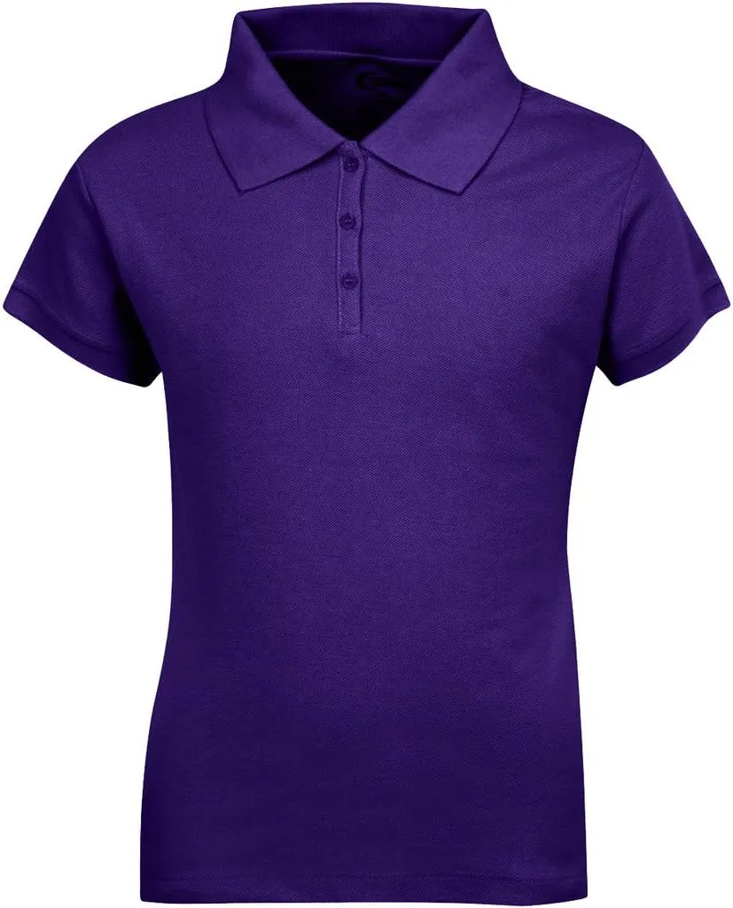 Premium Wear Girls Short Sleeve Polo Shirts