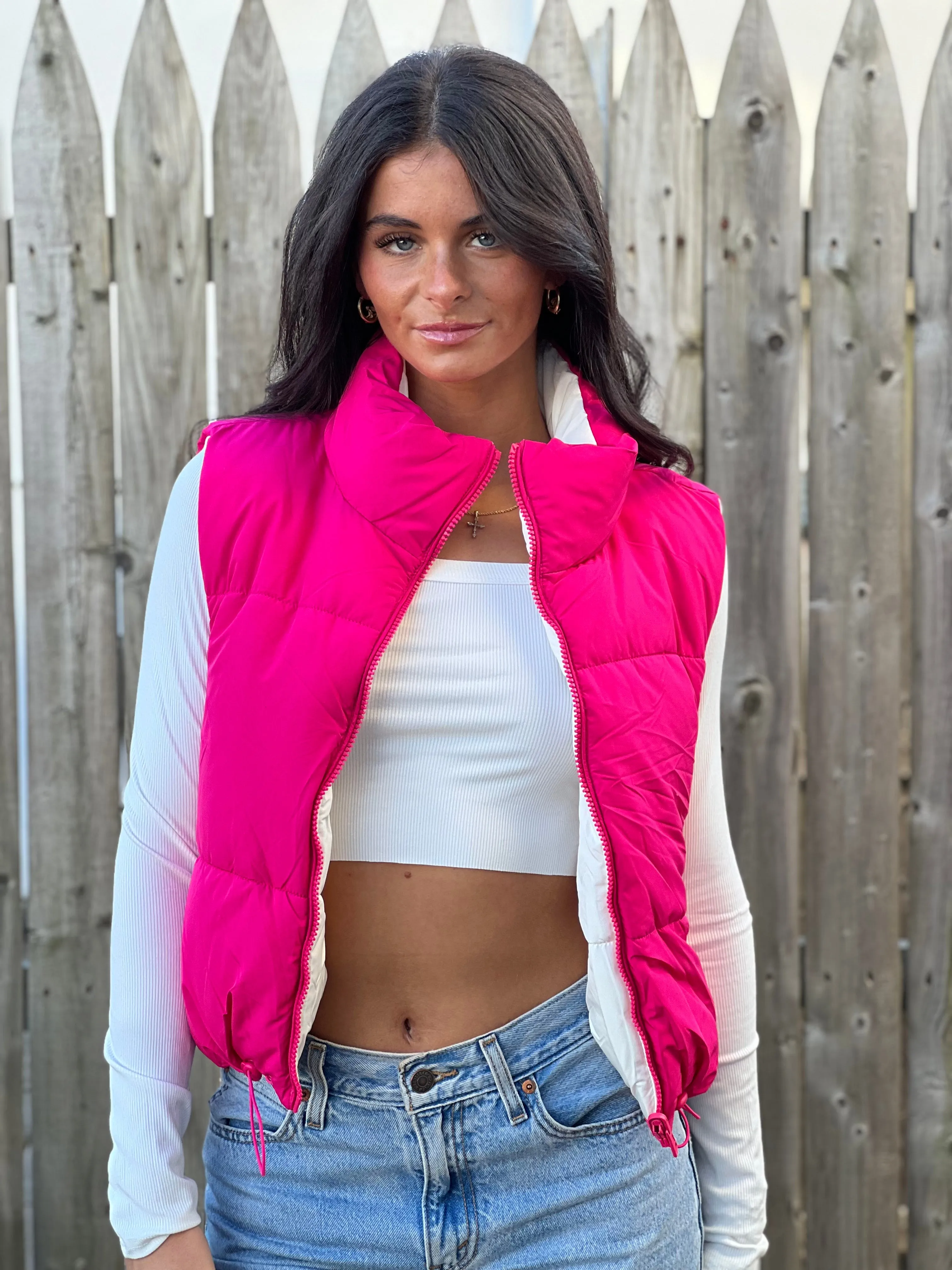 Reversible Puffer Vest