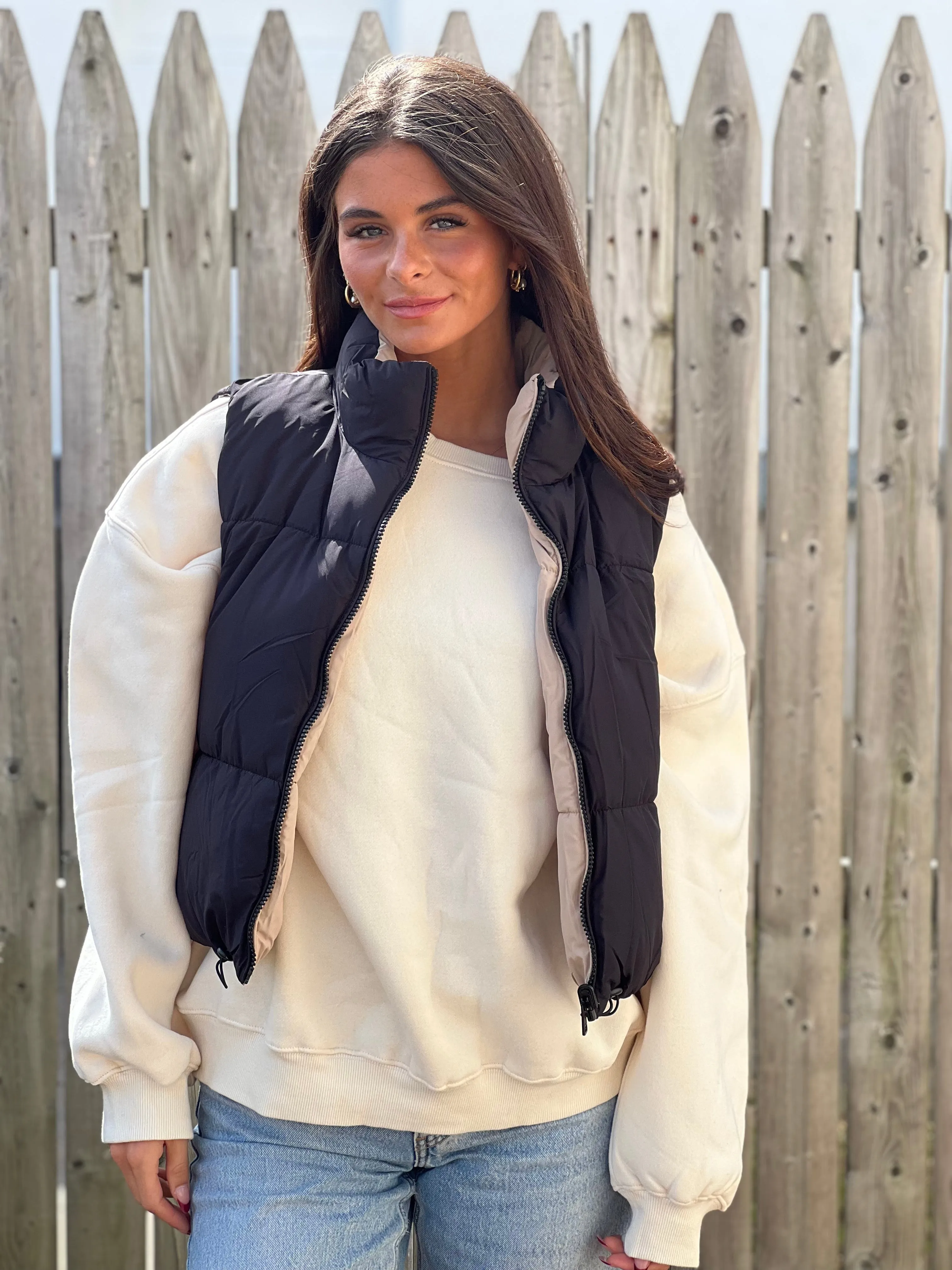 Reversible Puffer Vest