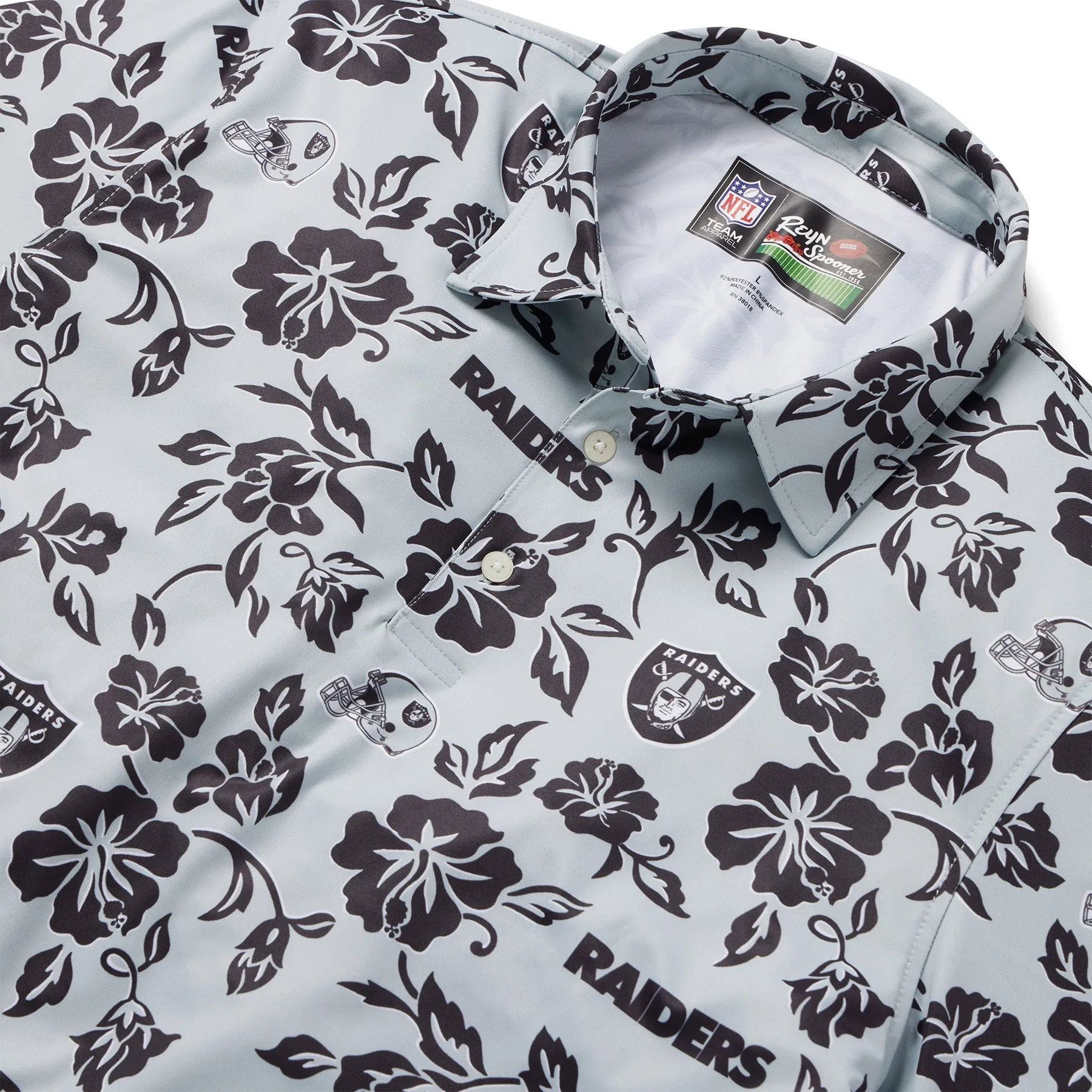 Reyn Spooner Las Vegas Raiders Polo Shirt