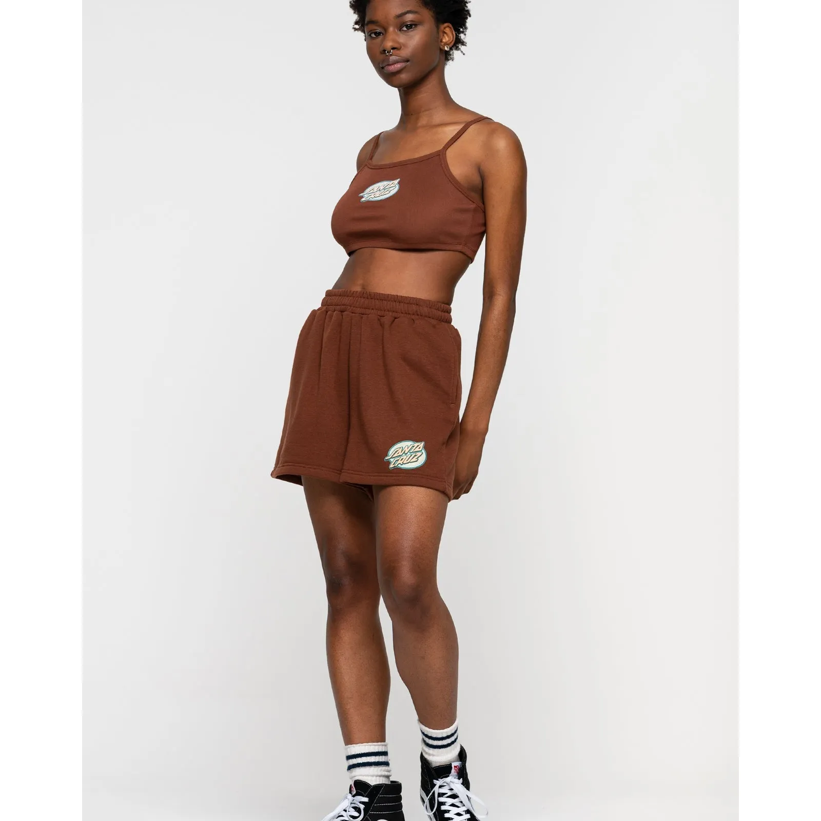 Santa Cruz Lined Oval Dot Crop Vest