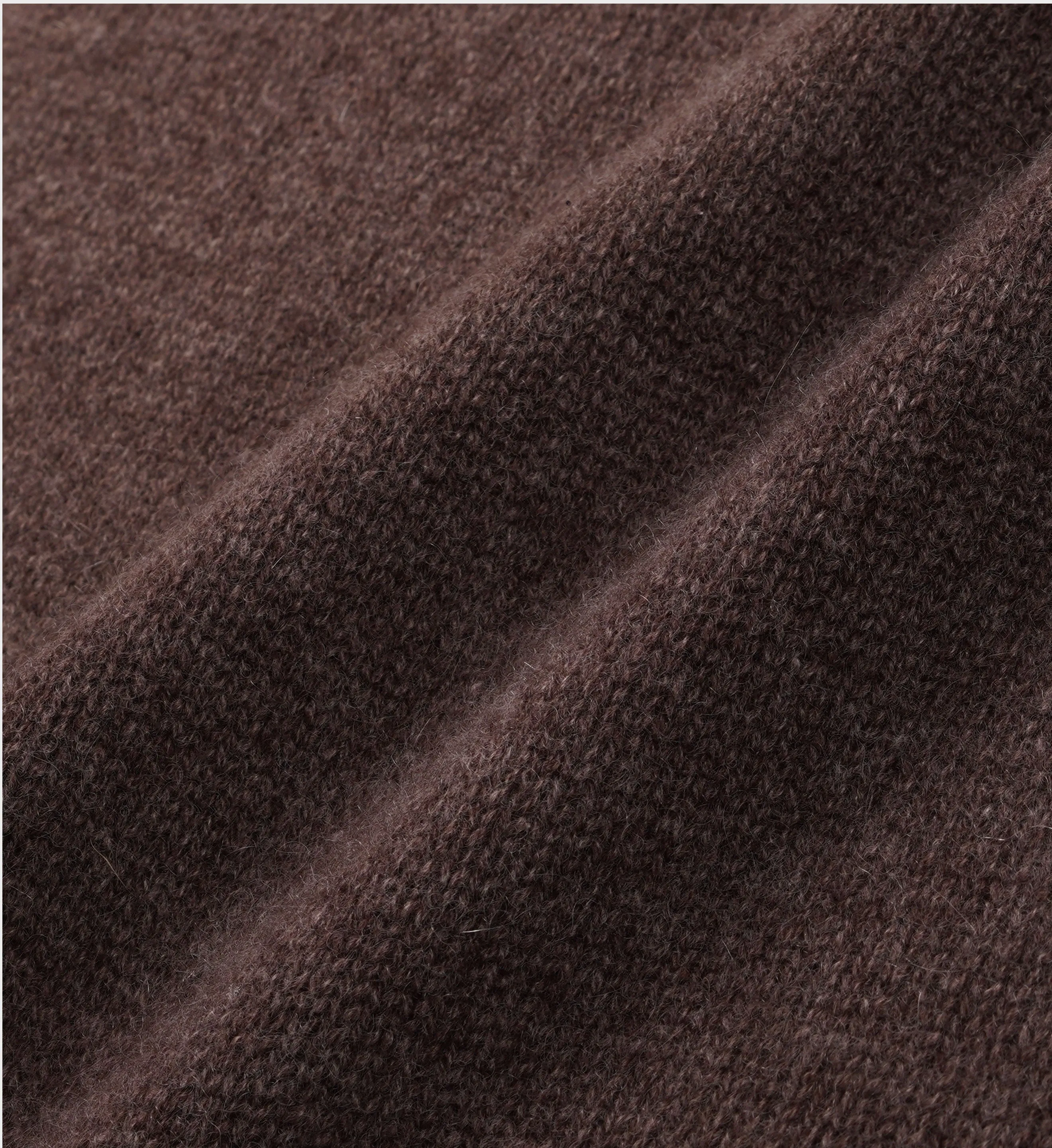 SRC V-Neck Cashmere Vest - Brown