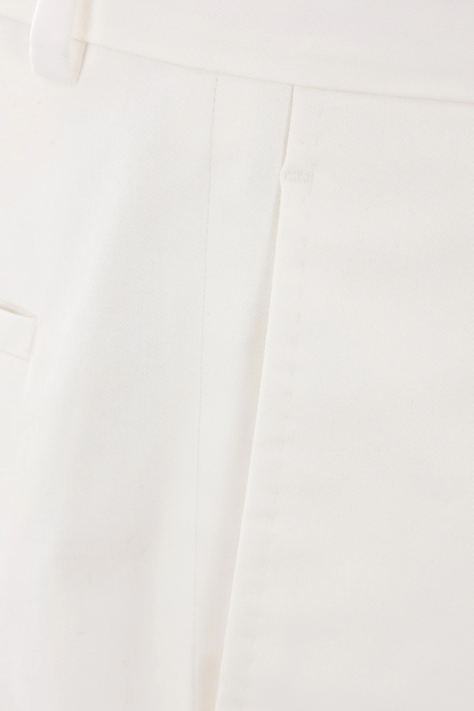 Stretch Darted Cotton Trousers