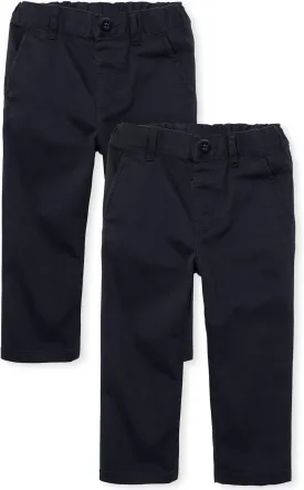 The Children's Place Baby Boys' and Toddler Stretch Skinny Chino Pants