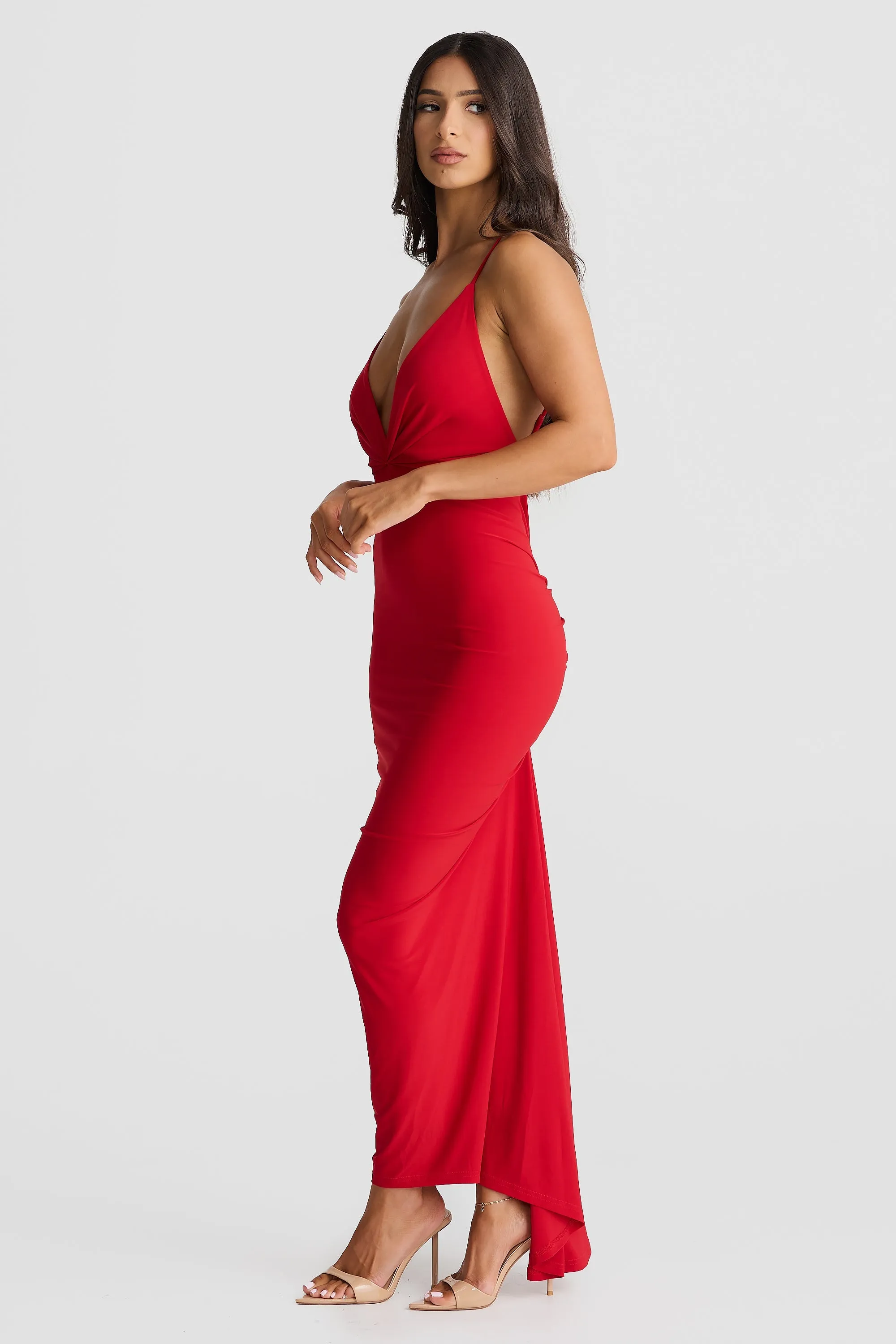 Veronica Dress - Red