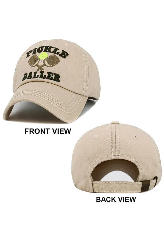 Vintage Pickle Baller Cap