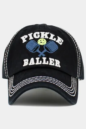 Vintage Pickle Baller Cap