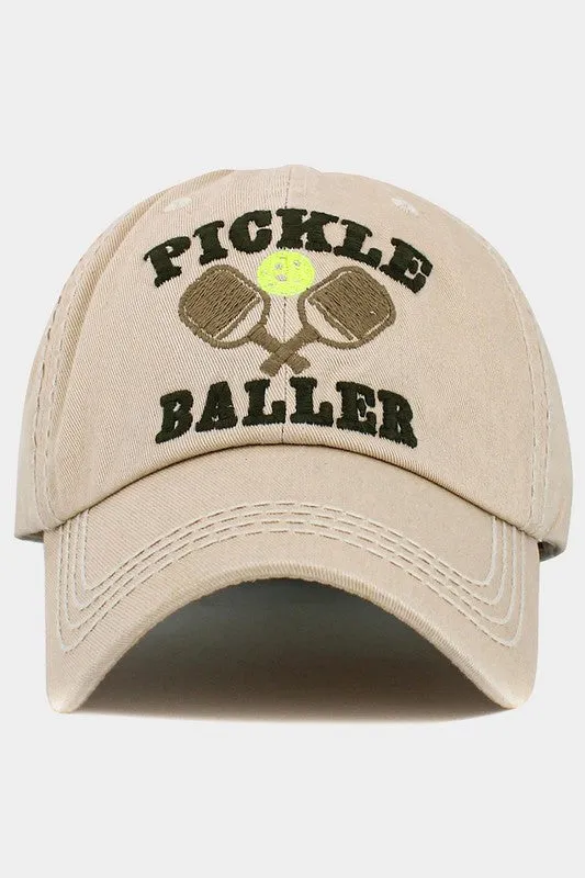 Vintage Pickle Baller Cap