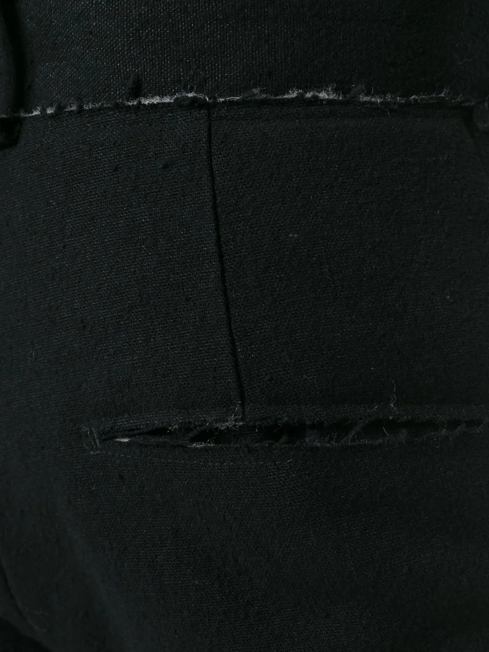 Wool Linen Padded Suit Pants